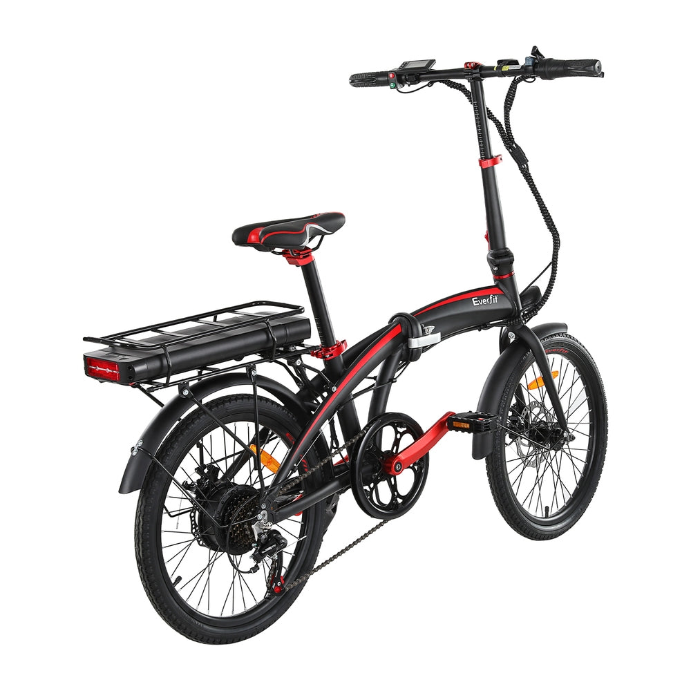 Everfit 20" Folding Electric Bike 250W E-Bike with Removable Battery