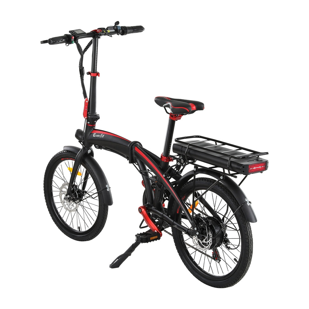 Everfit 20" Folding Electric Bike 250W E-Bike with Removable Battery
