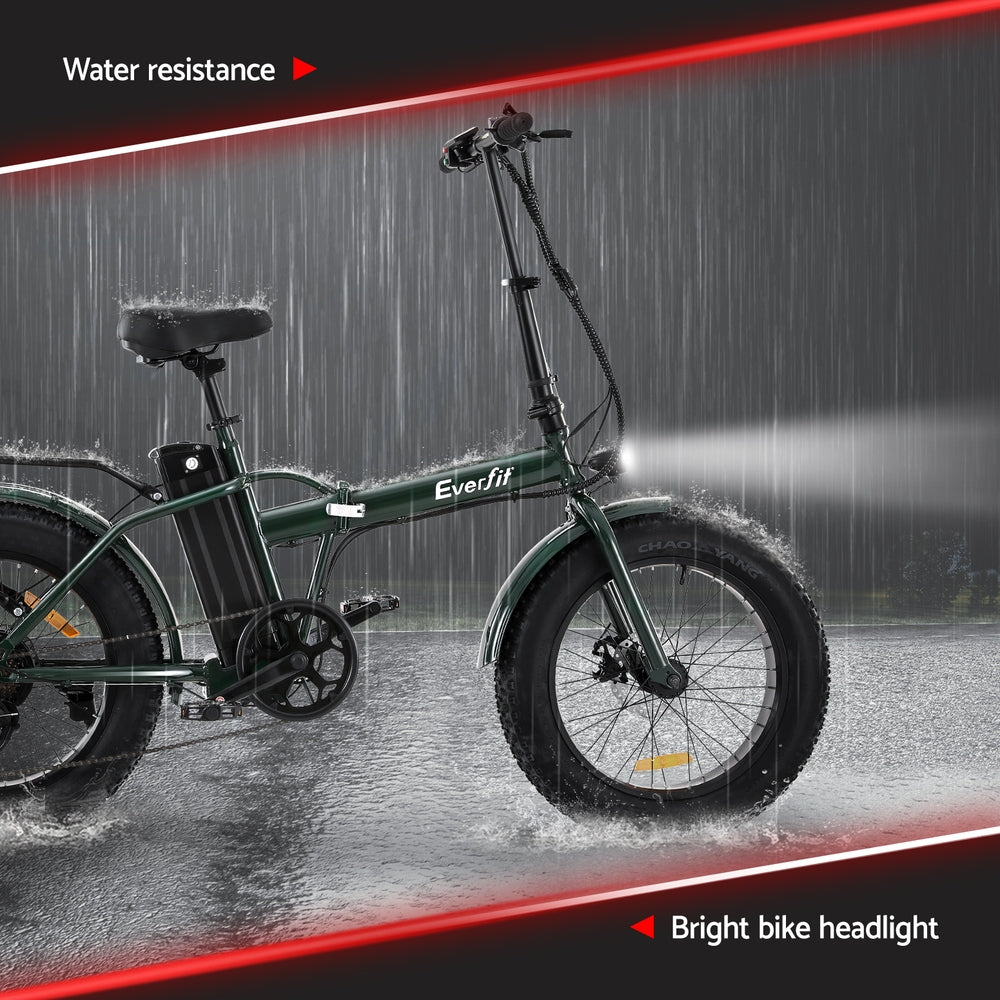Everfit 20" Folding Electric Bike 250W E-Bike with Removable Battery