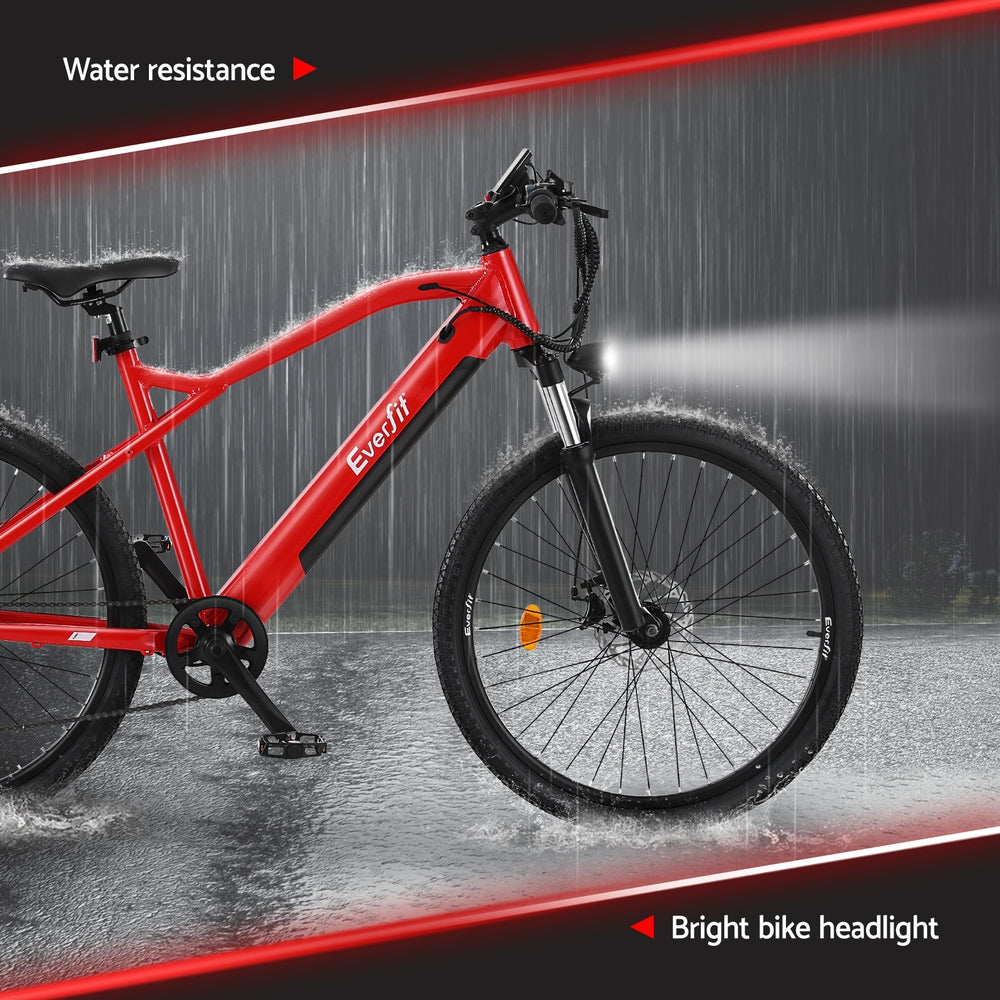 Everfit 26" Electric Mountain Bike 250W E-Bike with Shimano 7-Speed