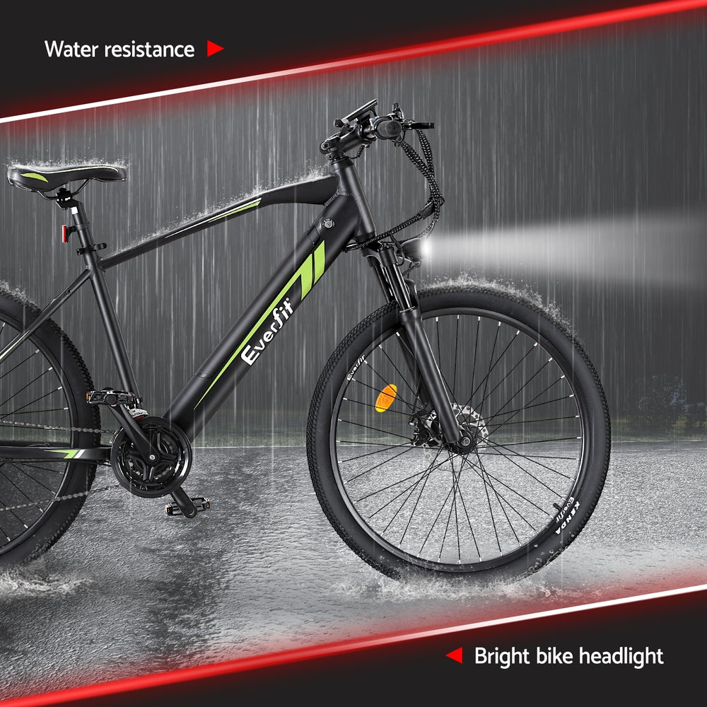 Everfit 27.5" Electric Mountain Bike 250W E-Bike with Shimano 21-Speed