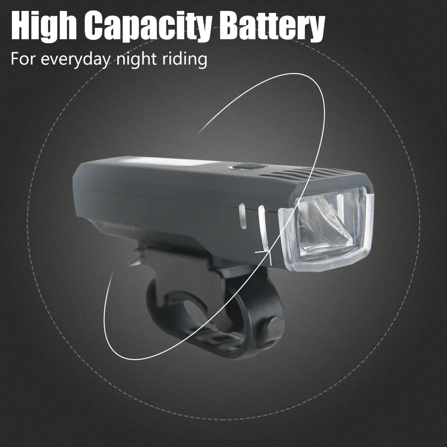 1000LM USB Rechargeable Bike Light – Ultra Bright LED Bicycle Front Headlight with Power Bank Function