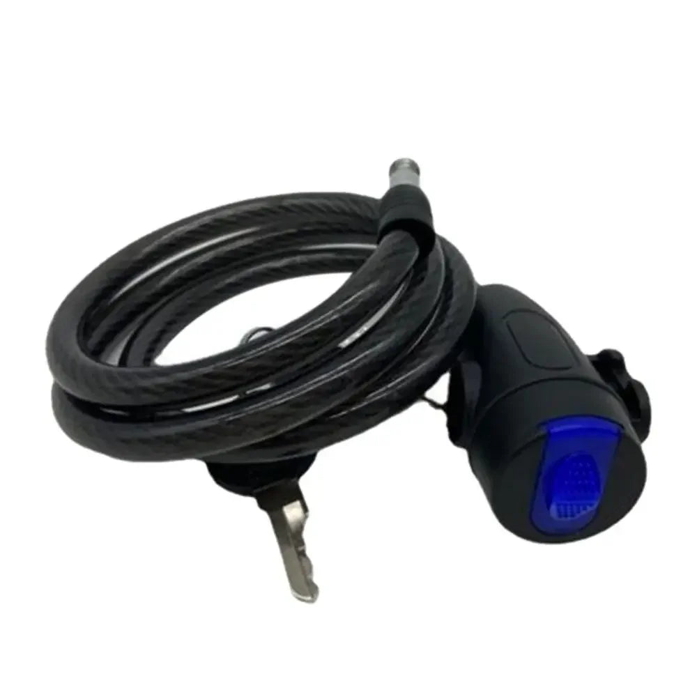 Heavy Duty Bicycle &amp; Motorcycle Cable Lock – 90CM Anti-Theft Security Lock with Keys