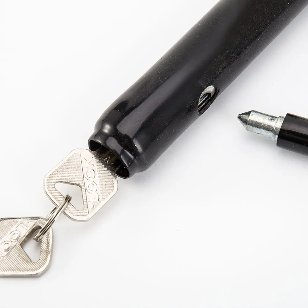 Portable Bicycle U-Lock – Heavy Duty Anti-Theft Security Lock with Keys