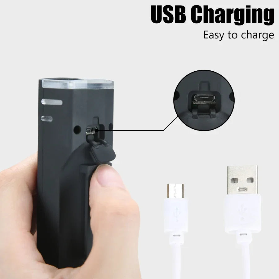 1000LM USB Rechargeable Bike Light – Ultra Bright LED Bicycle Front Headlight with Power Bank Function