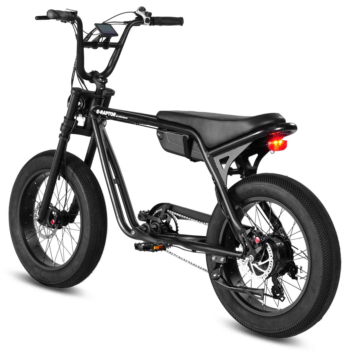 Progear E-Raptor 20" Fat Tyre Electric Bike 500W - Matte Black