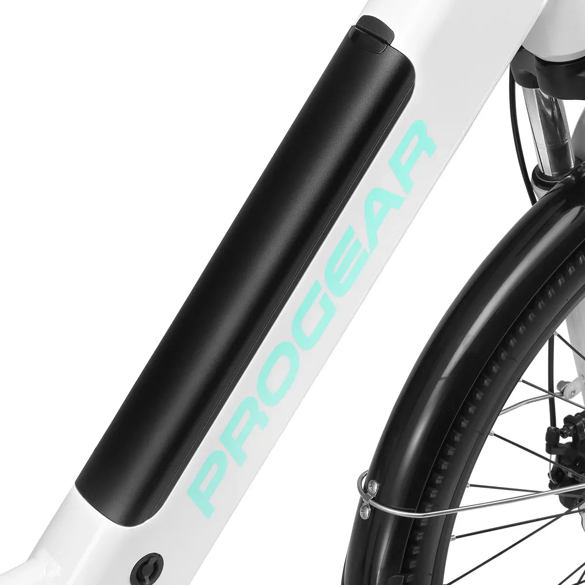 Progear E-Sierra 26" Electric Hybrid Bike 250W – Whisper White