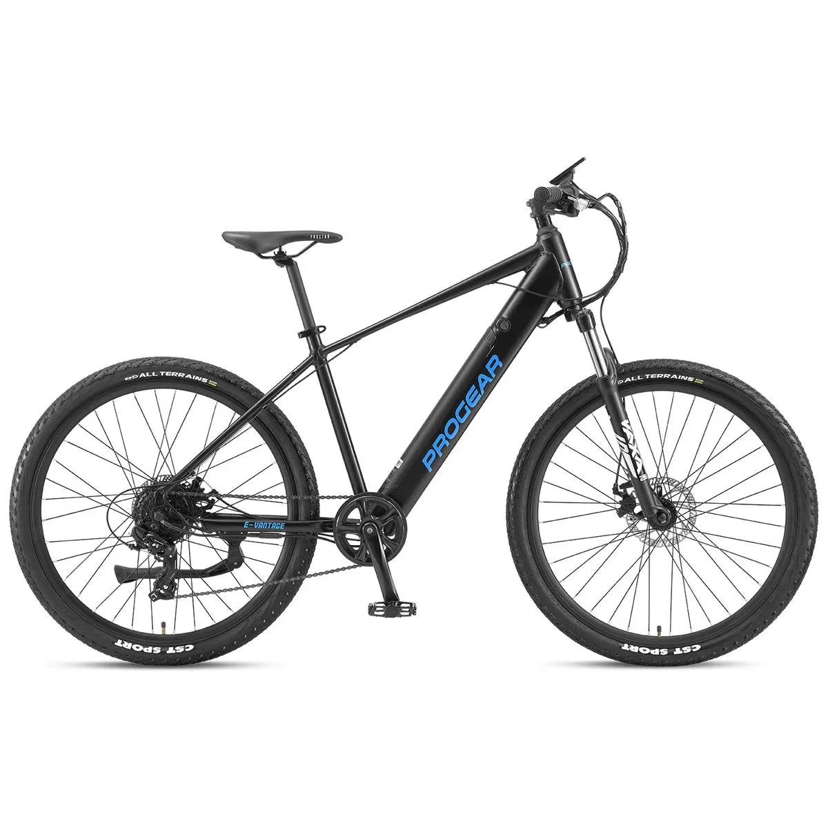 Progear E-Vantage 27.5" Electric Mountain Bike 250W E-Bike - Black Shadow
