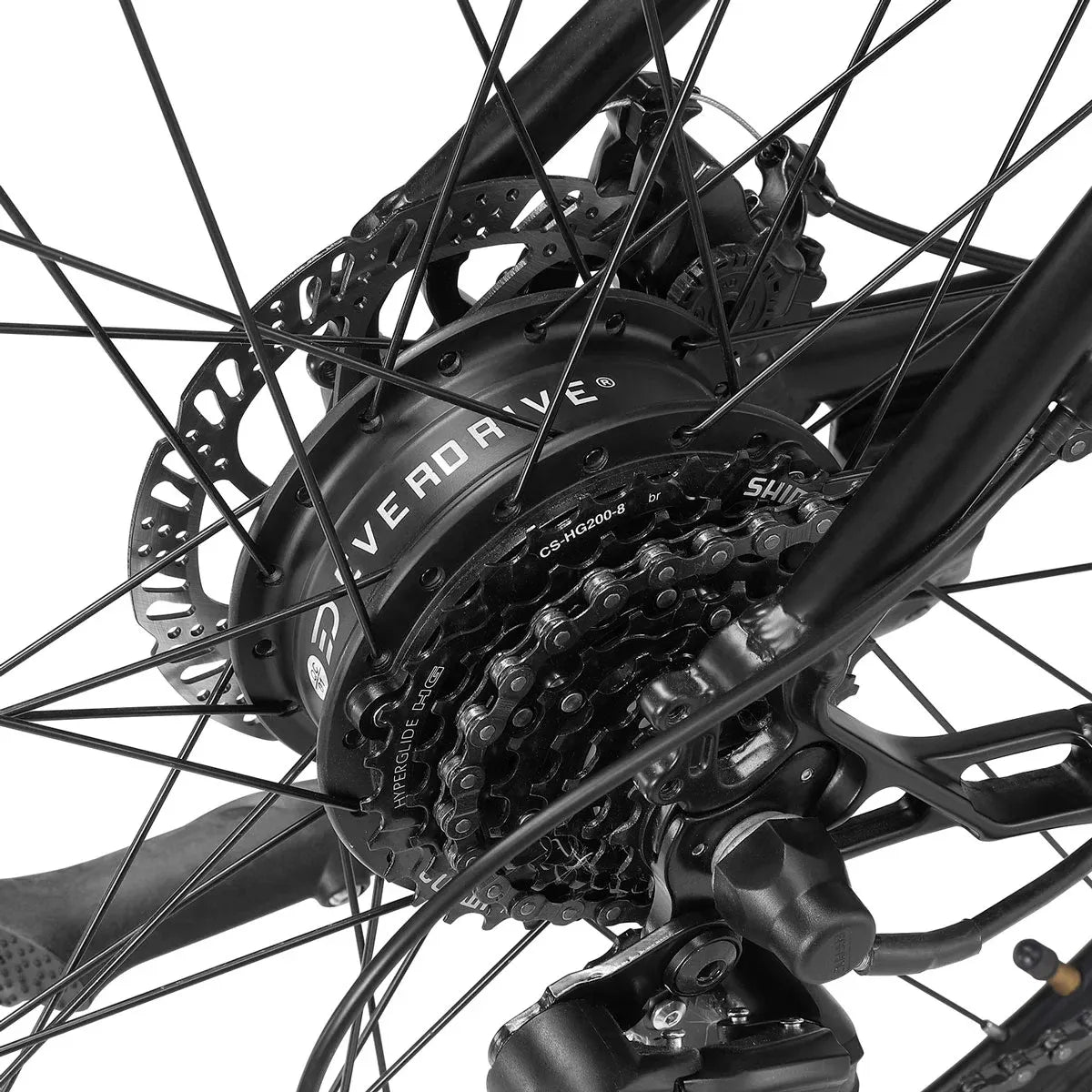 Progear E-Vantage 27.5" Electric Mountain Bike 250W E-Bike - Black Shadow