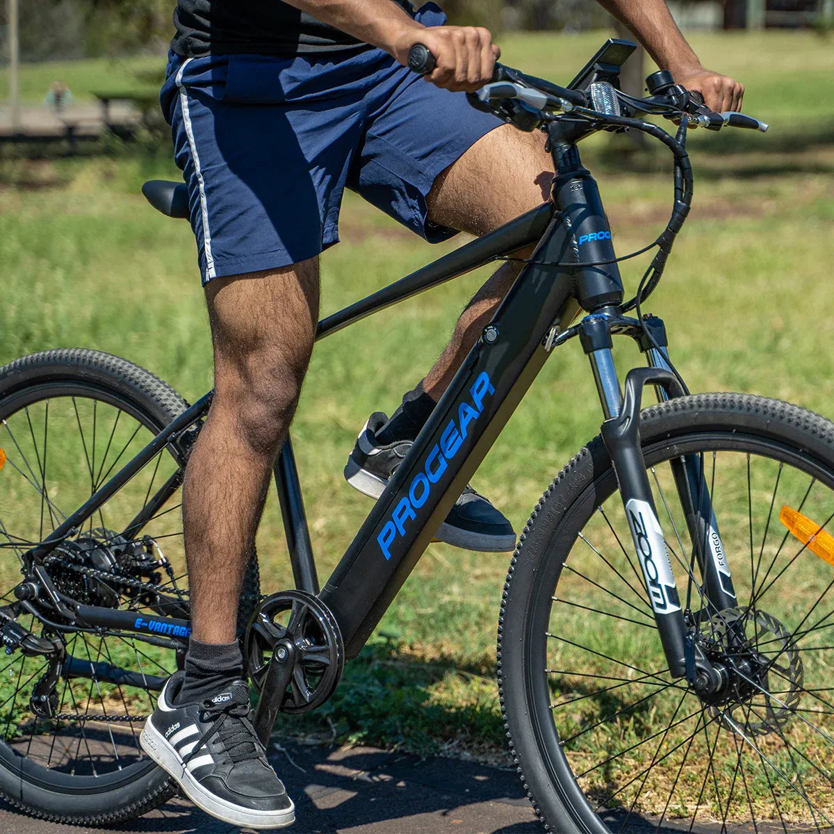 Progear E-Vantage 27.5" Electric Mountain Bike 250W E-Bike - Black Shadow