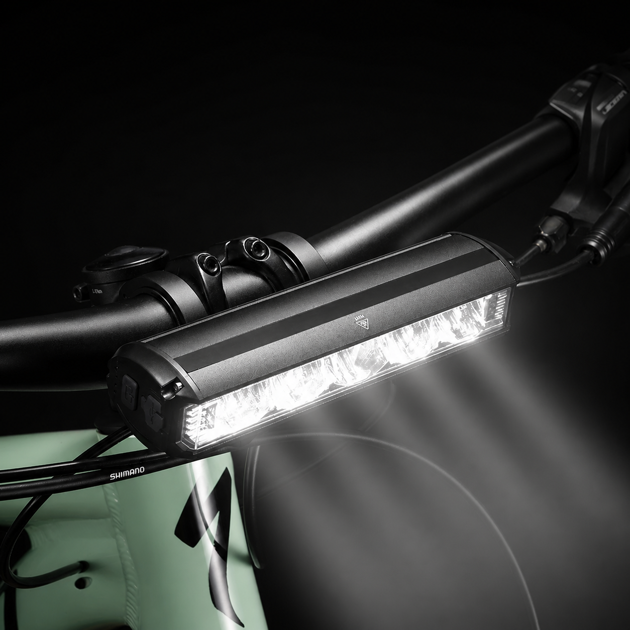 Rechargeable Bicycle Front Light – Waterproof High-Power Bike Headlight